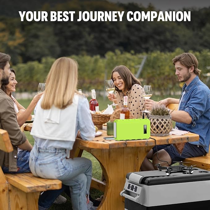 SinKeu Portable Power Station 88Wh, Solar Generator Power Bank with AC Outlet, 110V Portable Laptop Charger for Home Backup Outdoor Emergency RV Van Hunting