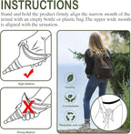 Female Urination Device, Reusable Female Urinal Silicone Women Pee Funnel Allows Women to Pee Standing Up, The Perfect Companion for Camping,Outdoor,Travel（Fuchsia）