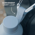 Ocean Bottle - Recycled Stainless Steel Bottle - Eco-Friendly & Reusable (Big 34 oz, Lavender Haze)