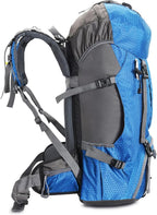 Bseash 60L Waterproof Hiking Camping Backpack with Rain Cover, Large Outdoor Sport Travel Daypack Rucksack for Climbing