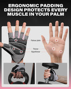 VINSGUIR Workout Gloves for Men and Women, Weight Lifting Gloves with Excellent Grip, Lightweight Gym Gloves for Weightlifting, Cycling, Exercise, Crosstraining, Pull ups, Fitness, Climbing and Rowing