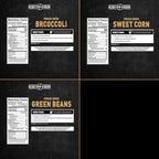 Ready Hour, Fruit & Veggie Mix, Non-Perishable Freeze-Dried Food, 30-Year Shelf Life, Portable Emergency and Adventure Food Supply, Durable Flood Safe Container, 56 Servings