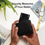 Wallet Tracker Card, Compatible with Find My App(iOS Only), for Luggage Tag, Purse, Passport,Key,IP67 Waterproof,Slim Smart Bluetooth Tracking Tag with Key Chain Hole (Recharge -2 Pack)