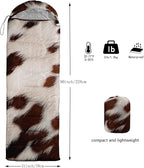 Sleeping Bags for Adults and Kids Backpacking Camping Sleeping Bags for Girls and Boys Lightweight Waterproof Cold/Warm Sleeping Bag for Season Camping Essentials Outdoor Travel with Compression Bags