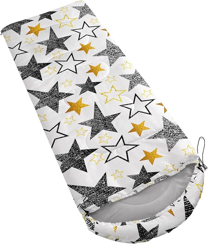 QOOMO Animals Camping Sleeping Bags,3 Season Warm & Cool Weather,Lightweight,Waterproof Sleeping Bags for Adults & Kids,Traveling,and Outdoors,Camping Gear Equipment