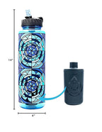Epic Water Filters Nalgene OG Sustain Tritan USA Made Water Bottle and 75 Gallon Filter - Removes 99.99% of Water Impurities, 48oz, Jason Graves Special Edition