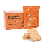 Emergency Food Bars - Fruity Hardtack, Mre Meals Military 2025, Emergency Meals Ration Bars, Camping Hiking Survival Food High Calorie Bars, 12 Count, Long Shelf Life