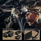 sofirn Headlamp, 1200 Lumen Rechargeable Head Lamp with Bright SST40 LED, Waterproof, for Kids and Adults, for Camping, Running, Hiking, Emergency, Outdoor, Hard Hat