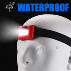 Macarrie 24 LED Headlamp Flashlight, Cob Head Light with 3 Modes, Waterproof Headlamp for Adults and Kids, 72 AAA Batteries for Outdoor Night Survival Camping Running, 4 Colors