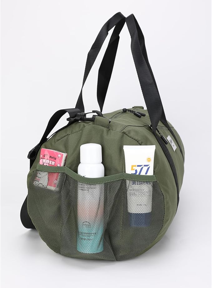Gym Bags for Men with Side Pocket, 38L Sports Gym Duffle Bag with Adjustable Strap&Shoe Compartment, Large Waterproof Sport Duffel Bags for Travel, Sports, Fitness&Workout(Olive Green)