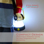 Outdoor Equipment LED Camping Lantern & Headlamp Set for Kids, FANT.LUX Battery Powered Night Light for Emergency, Hurricane, Lightweight Tent Lamp - Owl (Dog Set)