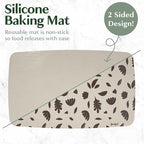 Goodful All-in-One Double Burner Griddle, Ceramic Nonstick, Durable Cast Aluminum, Oven Safe and Dishwasher Safe, Made without PFAS, PFOA, PFOS & PTFE, 18-Inch x 11-Inch, Linen