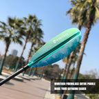 Kayak Paddles with Fiberglass Shaft and Reinforced PP Blade, Floating Adjustable Kayaking Oars, 3 Piece, 220-240 cm/86-94 Inches, 240-260 cm/94-102 Inches