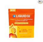 Liquid I.V.® Hydration Multiplier +Immune Support - Mango Passionfruit | Electrolyte Powder Drink Mix | 1 Pack (14 Servings)