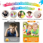 Transformable Fidget Spinner Toys for Kids and Adults,2 Pcs Sensory Toy for Boys Girl ADHD Stress Relief Toys,Fingertip Gyros Travel Toy Party Favors for Teens Birthdays Gifts Easter Present
