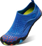 L-RUN Barefoot Water Shoes Women Mens Aqua Sock Athletic Hiking Water Sports Shoes for Swim Beach Pool Sand Diving Walking