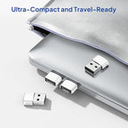 Elebase for iPhone 17 Air Pro Max Adapter,USB to USB C Adaptor 4 Pack,Type C Female to USB A Male Charger Connector for Apple 16 15 14 13,iWatch 11 10,iPad 8 8th 9 9th 10th Air 4th 5 Mini 6 Generation