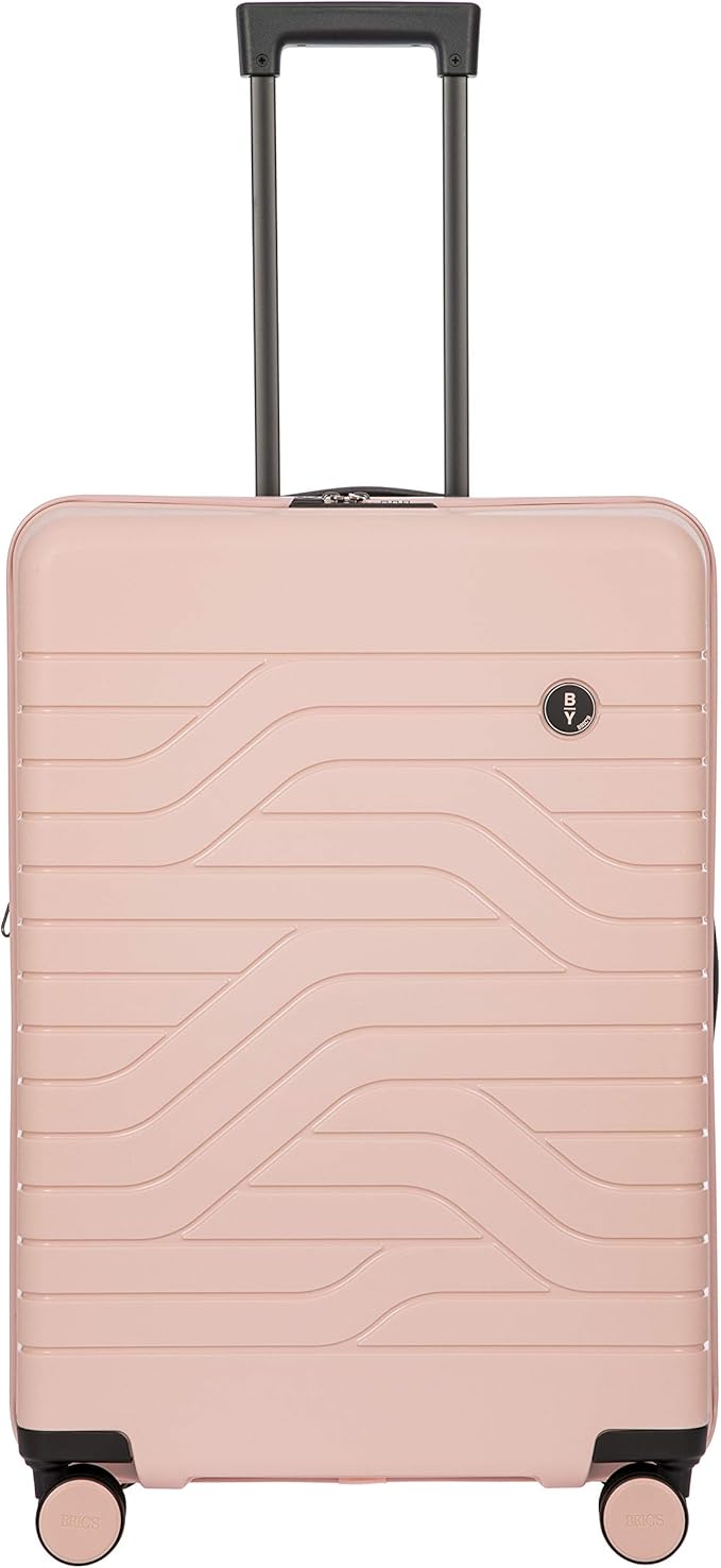 Bric's 28" Expandable Spinner Suitcase - Travel Luggage with TSA-Approved Lock and Hard Shell Exterior - B|Y Ulisse - Pearl Pink