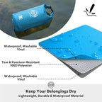 STOVER 5/10/25/30/40/55L Waterproof Backpack- Floating Dry Bag for Kayaking, Travel, Beach, Hiking, & Camping, Men/Women