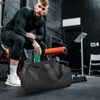 C&F BOGMOST Small Travel Duffel Bag Foldable Waterproof Gym Bag for Gym Beach Swim Bag Men Women Duffle Bag Lightweight Oxford Cloth Sports Bag-Purple