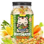 Freeze Dried Mixed Dehydrated Vegetables - 10.58oz Natural Ramen Toppings Vegetable Flakes, No Gluten& No Allergen, Dry Veggie for Cooking, Camping, Emergency Supply