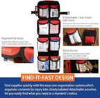 Premium 418-Piece First Aid Kits for Home, Car, Boat, Hiking & Outdoor Emergencies, Tear-Resistant Survival Kits for Business, Vehicle & School, All-in-One Waterproof Emergency Urgent Care Kit