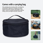 Boundless Voyage Titanium Pot Multifunctional Rice Cooker 2L+0.9L Pot Set Ultralight Outdoor Camping Cookware