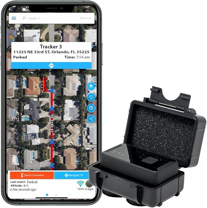 Optimus 2.0 GPS Tracker - Bundle with Twin Waterproof Magnet Case for Vehicles, Assets - 4G LTE - Real-Time GPS Tracking Device – Instant Alerts