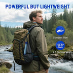 Greeshow Portable Water Filter Straw, Personal Water Filtration System, Replaceable Filter Cartridge, Outdoor Water Purifier Emergency Survival Gear for Hiking Camping Backpacking, GS-28H1, 1 Pack