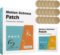 20 Count Motion Sickness Patches - Fast Acting Relieves Dizziness from Seasickness and carsickness, Suit for Car and Boat Rides, Cruise and Airplane Travel Patches
