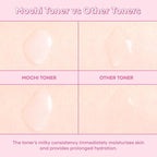 TONYMOLY Mochi Milky Toner – Hydrating Korean Milky Toner for Face, Ceramide Barrier Repair, Hyaluronic Acid & Cica – Soothing Toner for Dry & Sensitive Skin, Glass Skin – 300ml