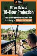 Mosquito Repellent Bracelets | Crafted for Adventure | Adjustable Leather | DEET-Free | Long-Lasting Protection | Pack of 10