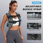 Weighted Vest Woman - Womens Weight Vest for Walking, Strength Training Weight Vests for women, Reflective Stripe Fitness Vest for Workout Running Jogging