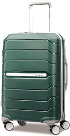 Samsonite Freeform Hardside Carry-On Luggage with Spinner Wheels - Hardshell Suitcase - TSA, Airline-Approved - Expandable Hard Shell, Smooth Rolling Wheels for Lightweight Travel - Sage Green