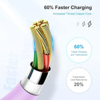 [ Apple MFi Certified ] iPhone Charger 3ft, Lightning to USB Cable 3 Feet, Fast Apple Charging Cable Cord 3 Foot for iPhone 14 Pro Max/13 Pro Max/12 Mini /11 Pro/11/XS/XR/8/7/6s/6/5S/iPad/Air.