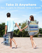 ZENPETIO Beach Chair, Camping Chair for Adults, Reclining Backpack Chair for Pool, Beach, Camping, Outdoors