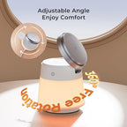 Wireless Charger 3 in 1, Magnetic Wireless Charger Stand with Night Light, 360° Rotation Portable Travel Charging Station Multiple Devices for iPhone 17/16/15/14/13/12, Apple Watch, AirPods Pro 3