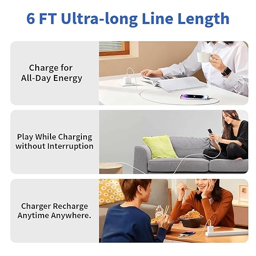 45W Charger iPhone 17 16 15 Pro Max,2Pack Super Fast USB C Charger Block Travel Plug 2Pack Long 6FT USBC to C Cable Quick Charging for Apple iPhone 17/Pro/17 Air/ 16/16 Pro/16 Plus/15/Plus/Pro/Pro Max