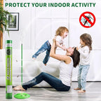 Mosquito Repellent Incense Sticks - 60 Plant-Based Citronella Incense Sticks for Backyard, Travel, Camping, Indoors, and Outdoor Patio