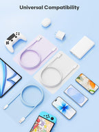 Senetem USB C Cable 10FT 3-Pack, USB A to USB Type C Long Charger Cord, 3A Fast Charging Compatible with iPhone 15 16 17 Pro, Samsung S24/S23 S22/Note 20/10, Car Play, Apple iPad Android Accessories