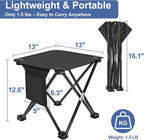 Folding Camping Stool for Adults, Small Portable Camp Stool Lightweight, Mini Chair Folding Fishing Chair Portable Foot Stool & Camping Seat for Outdoor Travel