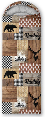 CVHOUSE Camping Sleeping Bags,3 Season Warm & Cool Weather,Lightweight,Waterproof Sleeping Bags for Adults & Kids,Traveling,and Outdoors,Camping Gear Equipment