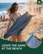 Quick Dry Microfiber Towel Travel, Beach & Camping Towels. Fast Drying, Super Absorbent & Ultra Compact for Travel, Bath, Gym, Swimming, 1 Pack, 48''x24'' Navy Blue