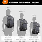 SKYSPER Hiking Daypack 30L Camping Backpack, Day Packs for Men Women Travel Outdoor Camp