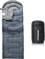 MalloMe Sleeping Bags for Adults Cold Weather & Warm - Backpacking Camping Sleeping Bag for Kids 10-12, Girls, Boys - Lightweight Compact Camping Essentials Gear Accessories Hiking Sleep Must Haves