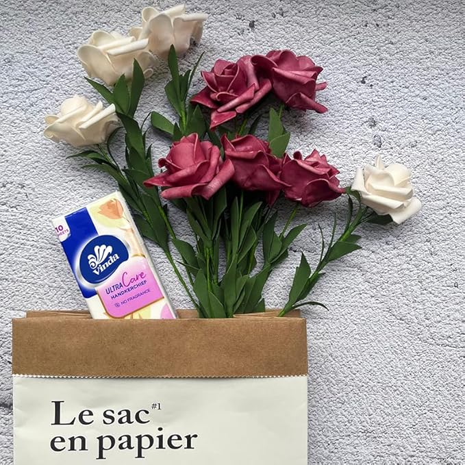 3-Ply Ultra Care Travel-Size Pocket Tissues – 80 Packs of 10 Ultra-Soft Facial Tissue, Perfect for Travel, Work, School & Daily Use