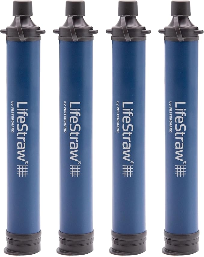 LifeStraw Personal Water Filter for Hiking, Camping, Travel, and Emergency Preparedness