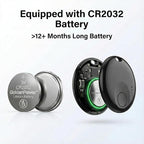 Air Tracker Tags-4 Pack, Bluetooth Tracker with Sound, Compatible with Google’s Find Hub (Android) and Apple Find My (iOS), for Keys, Wallets, Luggage, Pets, No Subscription (Black)