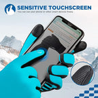 SIMARI Winter Gloves Women Men Ski Snow Gloves Liner Thermal Warm Touch Screen, Suit for Running, Cycling, Biking, Hiking, Driving, Walking, Typing, Freezer Work, Sports, Soccer, Shooting, Gaming 102