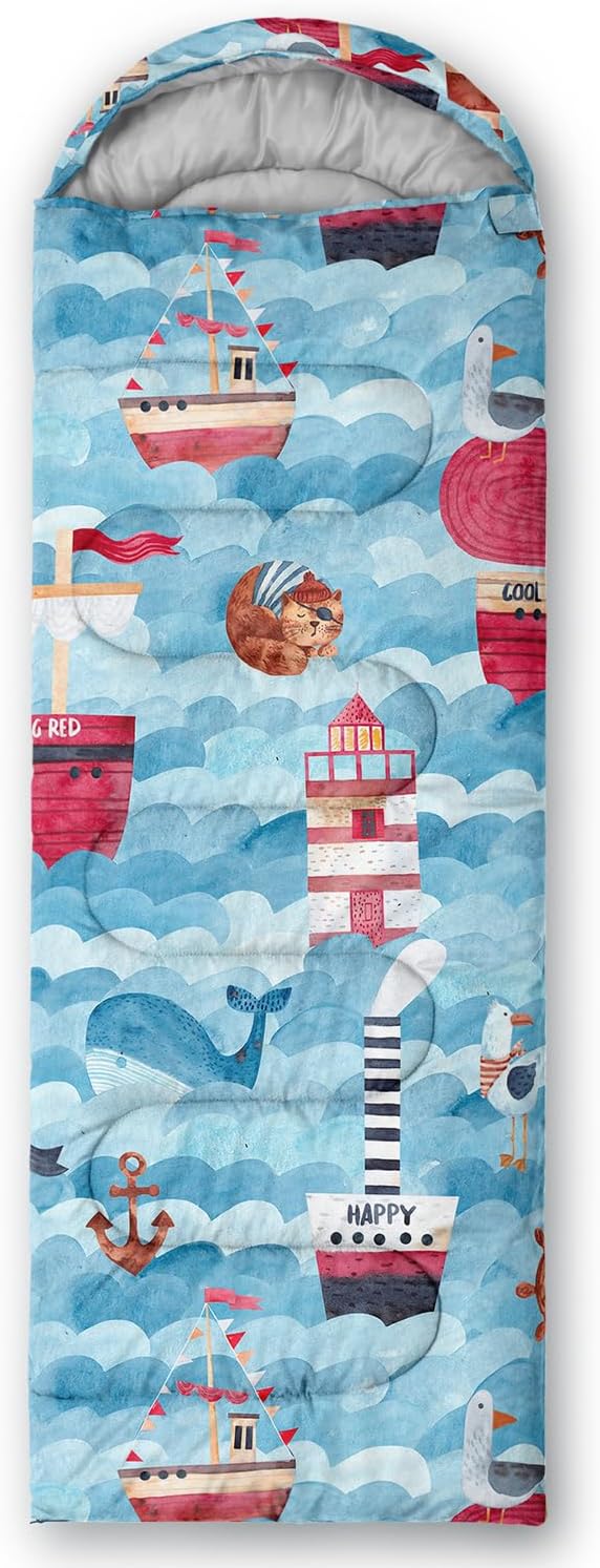 CVHOUSE Camping Sleeping Bags,3 Season Warm & Cool Weather,Lightweight,Waterproof Sleeping Bags for Adults & Kids,Traveling,and Outdoors,Camping Gear Equipment